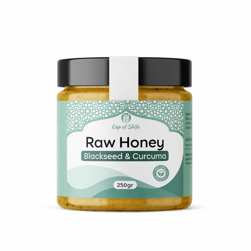 Raw Honey Blend| Zwartezaad en Kurkuma