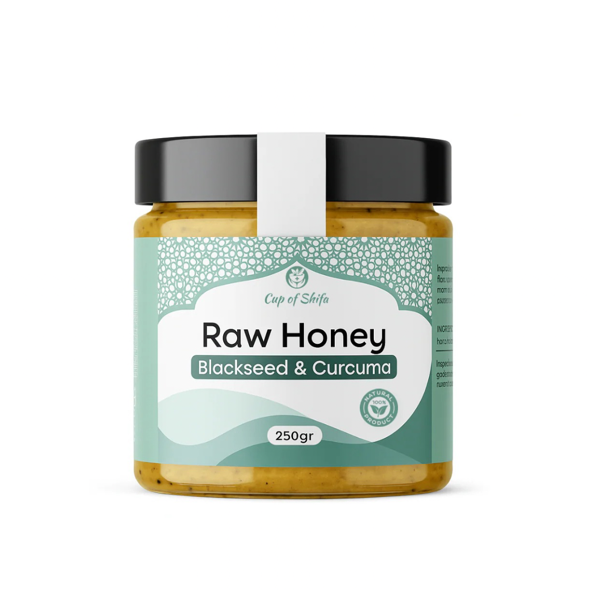 Raw Honey Blend| Zwartezaad en Kurkuma
