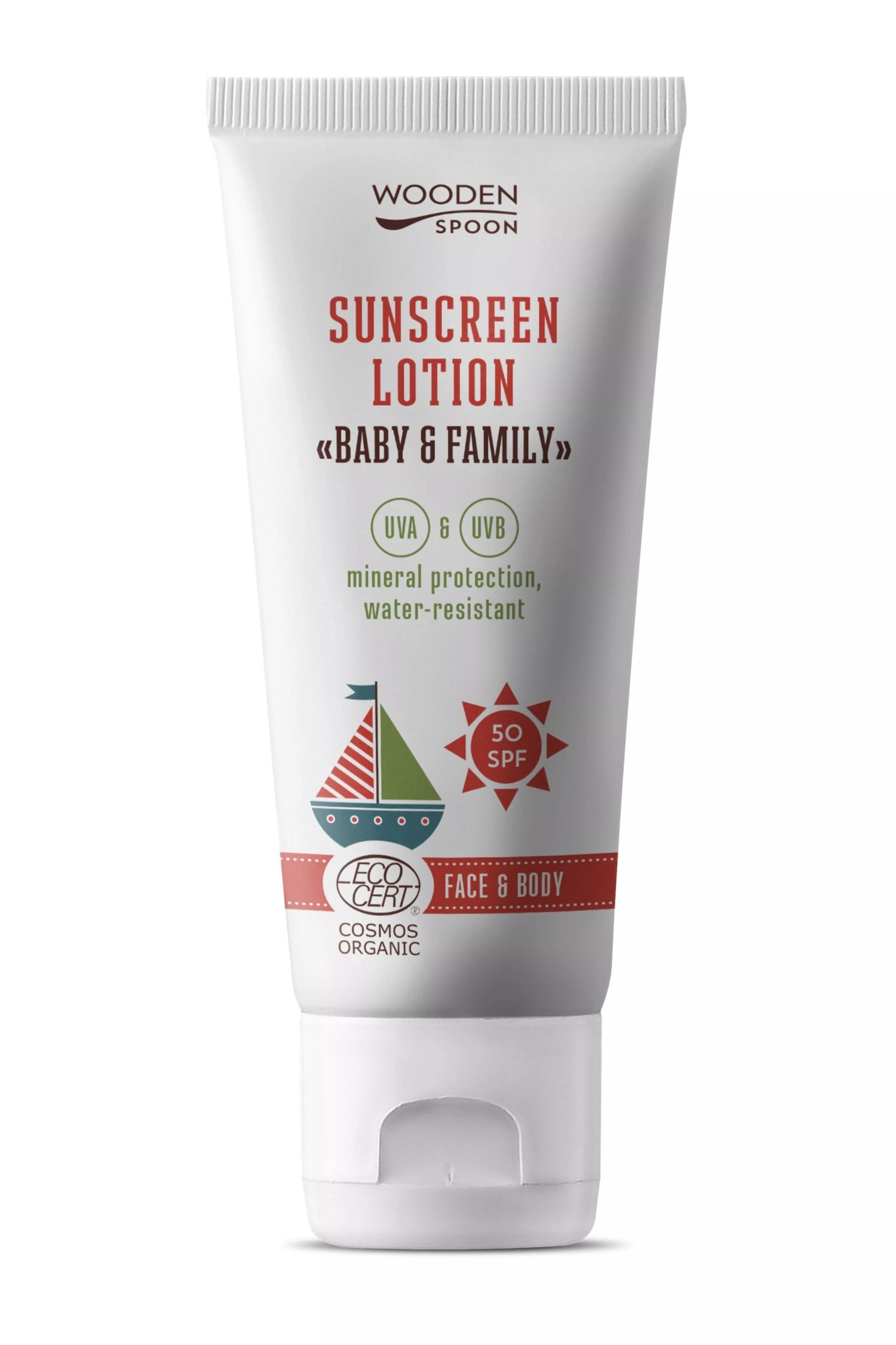 Natuurlijke zonnebrand FAMILY spf50 | 100ml