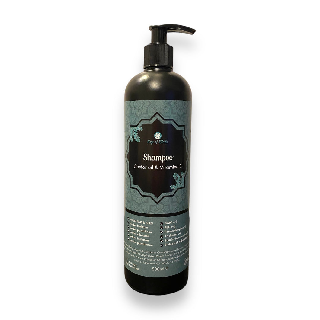 Natuurlijke shampoo | Castor olie & Vit E