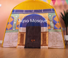 Video laden en afspelen in Gallery-weergave, Moskee speeltent | Dome Rock al Aqsa
